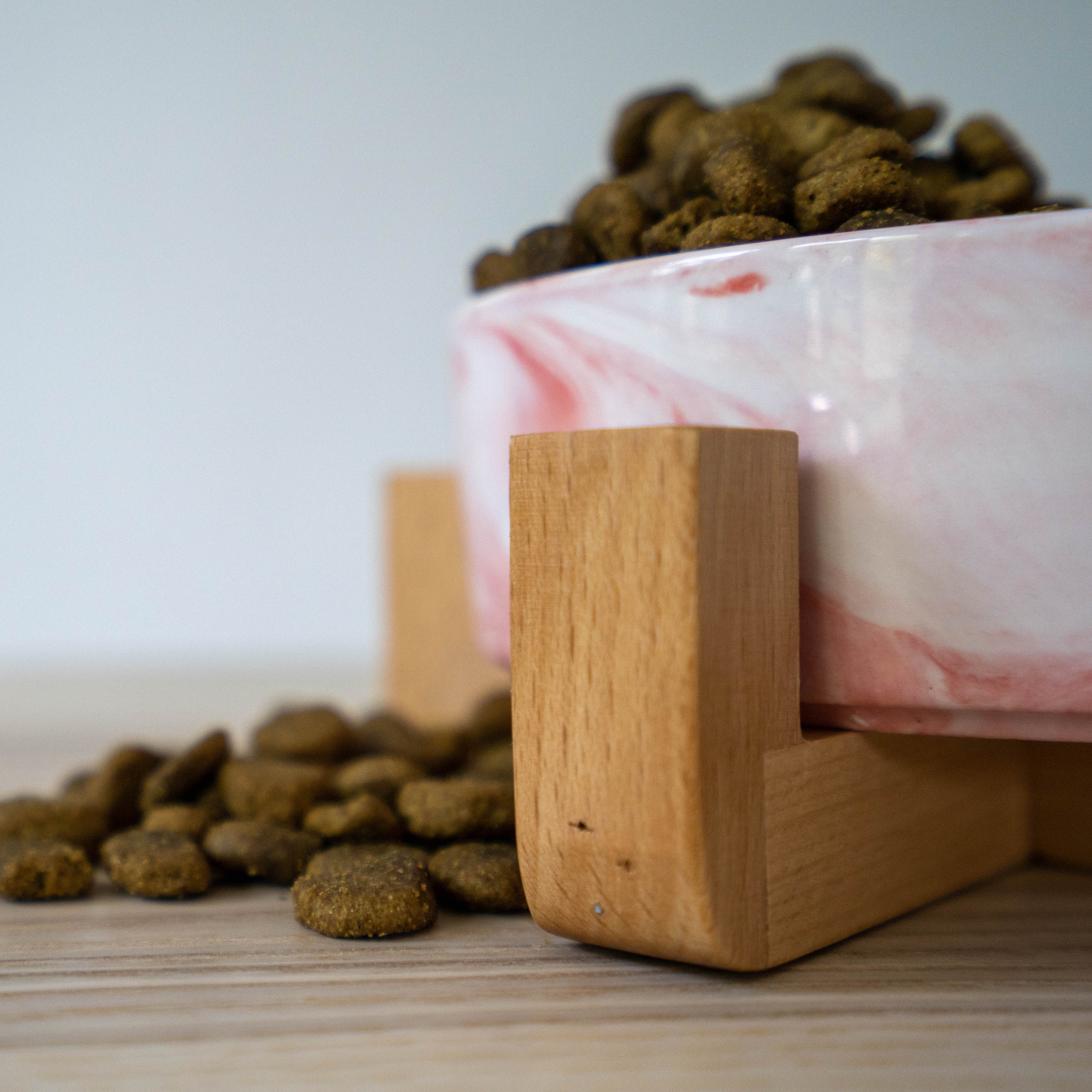 Midcentury Modern Dog Bowl Marble Dog Bowl Modern Dog Bowl Etsy