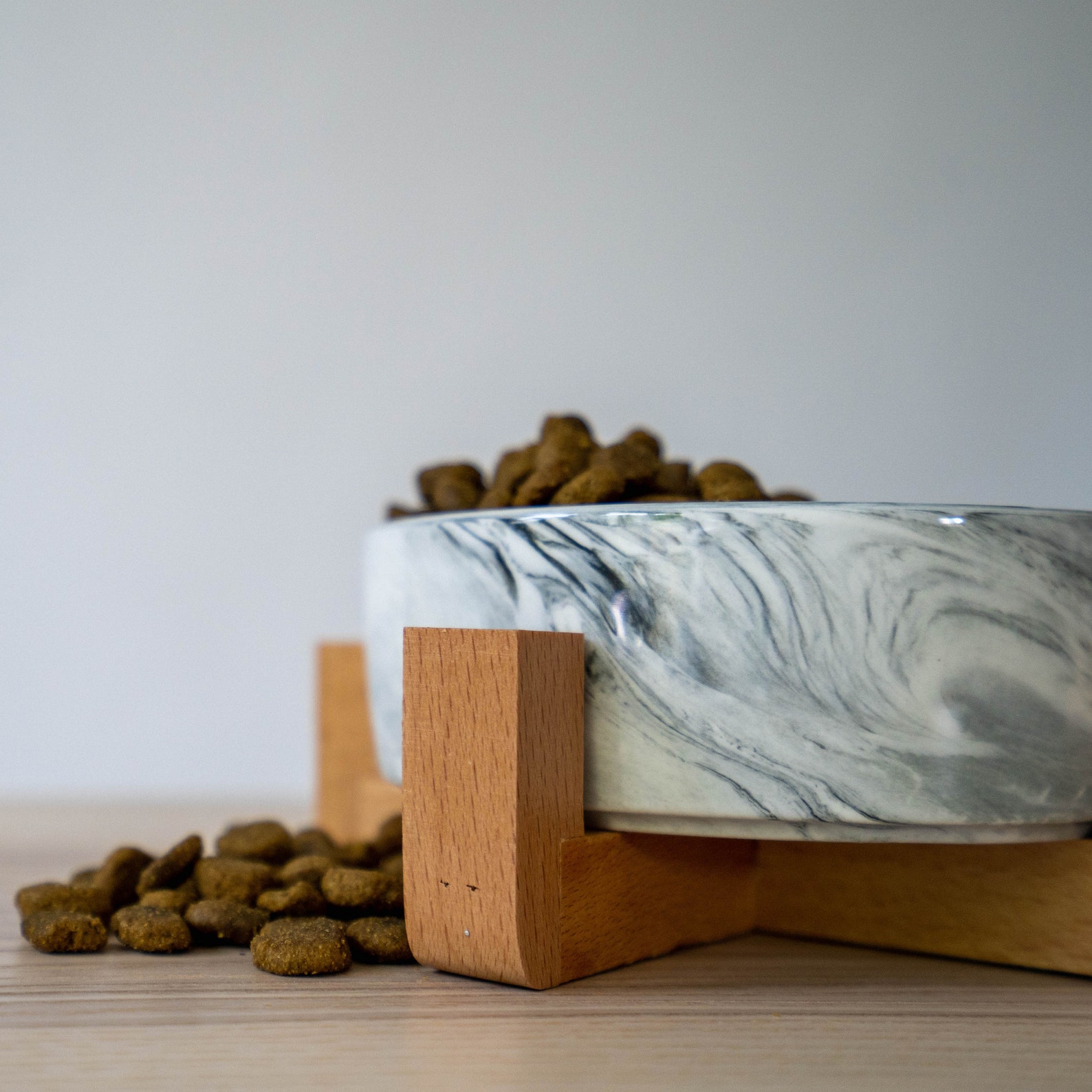 Midcentury Modern Dog Bowl Marble Dog Bowl Modern Dog Bowl Etsy UK