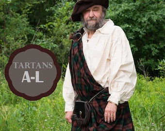 Homespun Tartan Great Kilt (A-L Tartans)