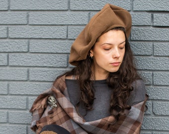 OUTLANDER Inspired Fleece Scots Bonnet - Outlander Hat