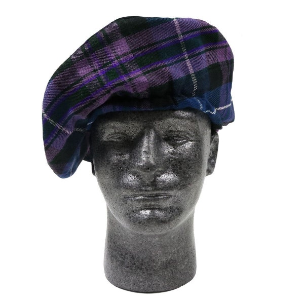 Pride of Scotland Homespun Tartan Tam - Wool Blend Tam