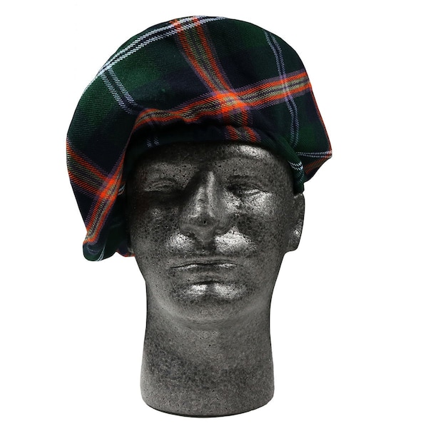 Young Modern Tam - Tartan Tam filé maison - Mélange de laine