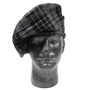 Night Watch Tartan Tam - Night Watch Homespun Tartan Tam