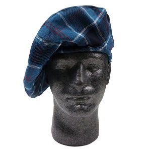 Tampone in tartan della Marina degli Stati Uniti - Tampone in tartan filato in casa della Marina degli Stati Uniti - Tampone in misto lana