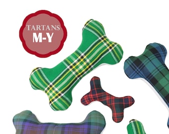 Homespun Tartan Dog Toy (M-Y tartans)