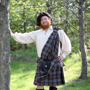 Highland Kilt Shirt - The Celtic Croft - Rustic Highland Kilt Shirt