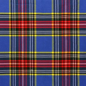 MacBeth Modern Tartan - Selbstgesponnene Wollmischung Tartan Stoff - Maschinenwaschbar