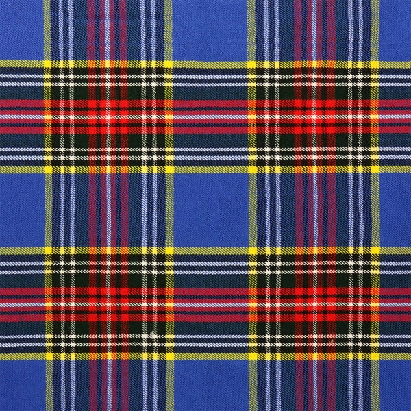 MacBeth Modern Tartan - Homespun Wool Blend Tartan Fabric - Machine Washable