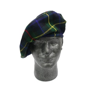 Smith Modern Tartan Tam - Mistura de lã fiada em casa