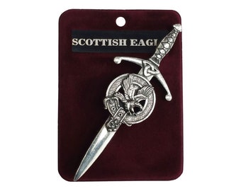 Scottish Eagle Kilt Pin - Eagle Kilt Pin - Celtic Kilt Pin - Made in Scotland