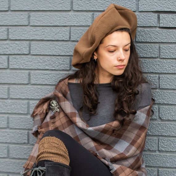 OUTLANDER Inspired Fleece Scots Bonnet - Outlander Hat - Etsy