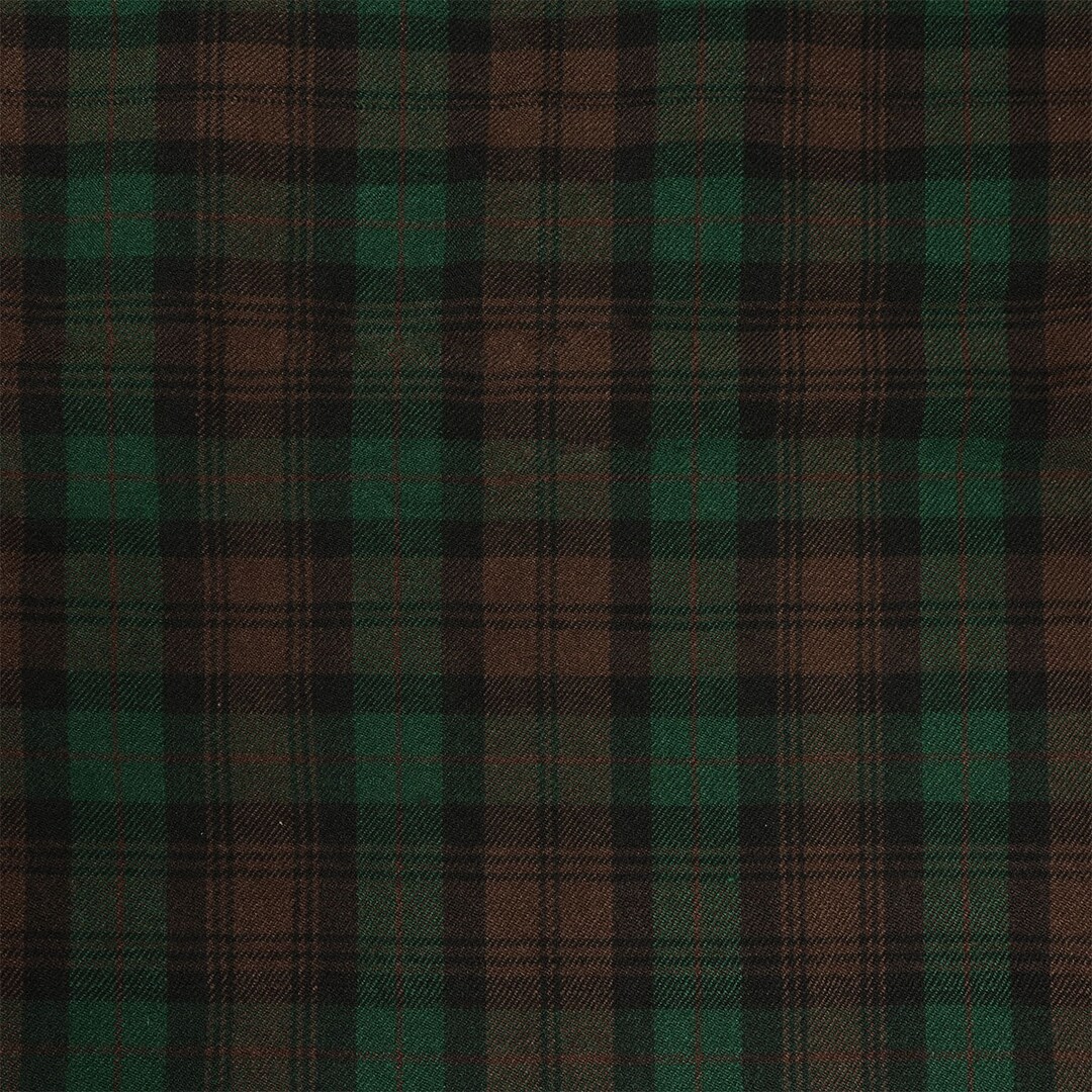 Brown Watch Modern Homespun Woolblend Tartan REMNANTS Etsy