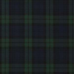 Black Watch (Campbell) Modern Woven Tartan Remnant - Wool Free