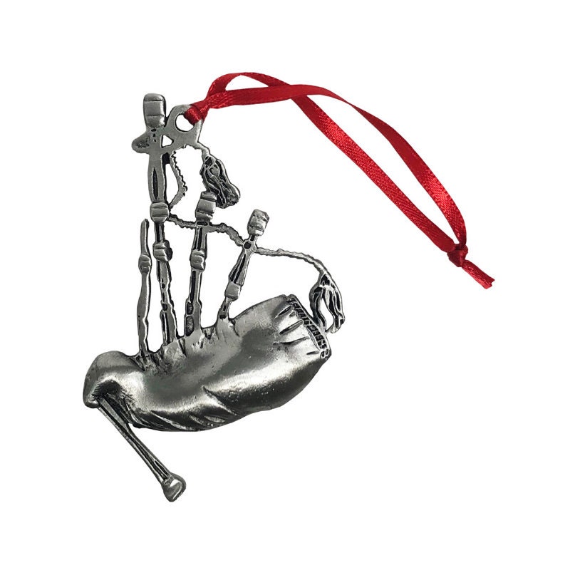 Bagpipe Ornament - Scottish Bagpipes Christmas Decoration
