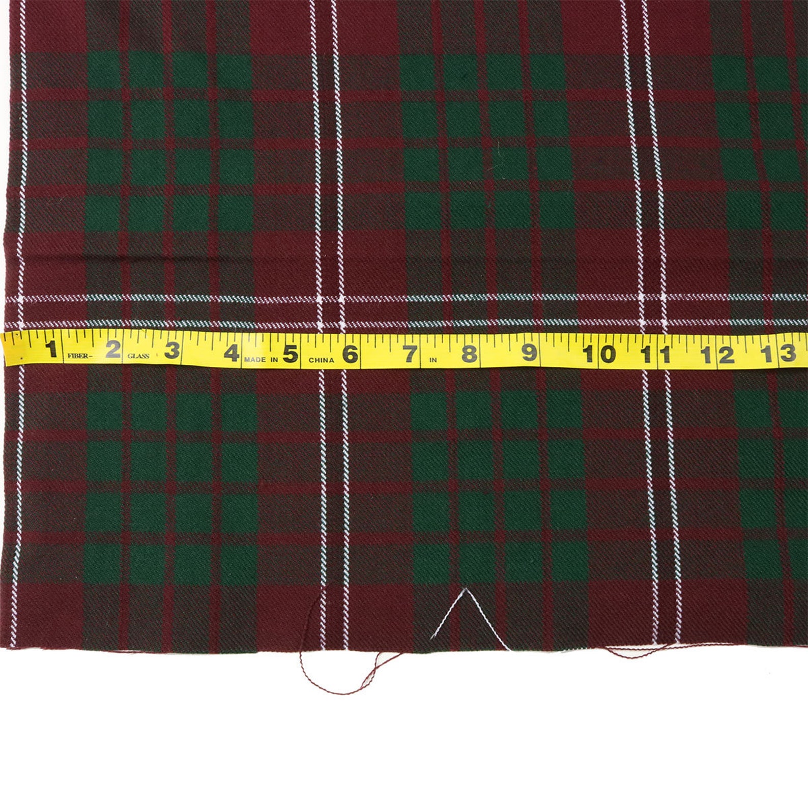 Crawford Modern – Homespun Tartan Fabric – by the Yard – Wool Blend ...