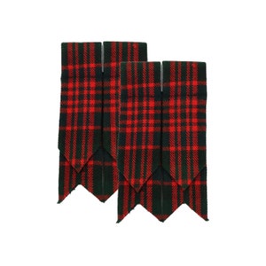 MacDonald Modern Flashes - Homespun Tartan Flashes - Wool Blend Flashes