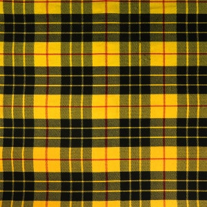 MacLeod Dress (Lewis) Modern Tartan - Homespun Wool Blend Tartan Fabric - Machine Washable