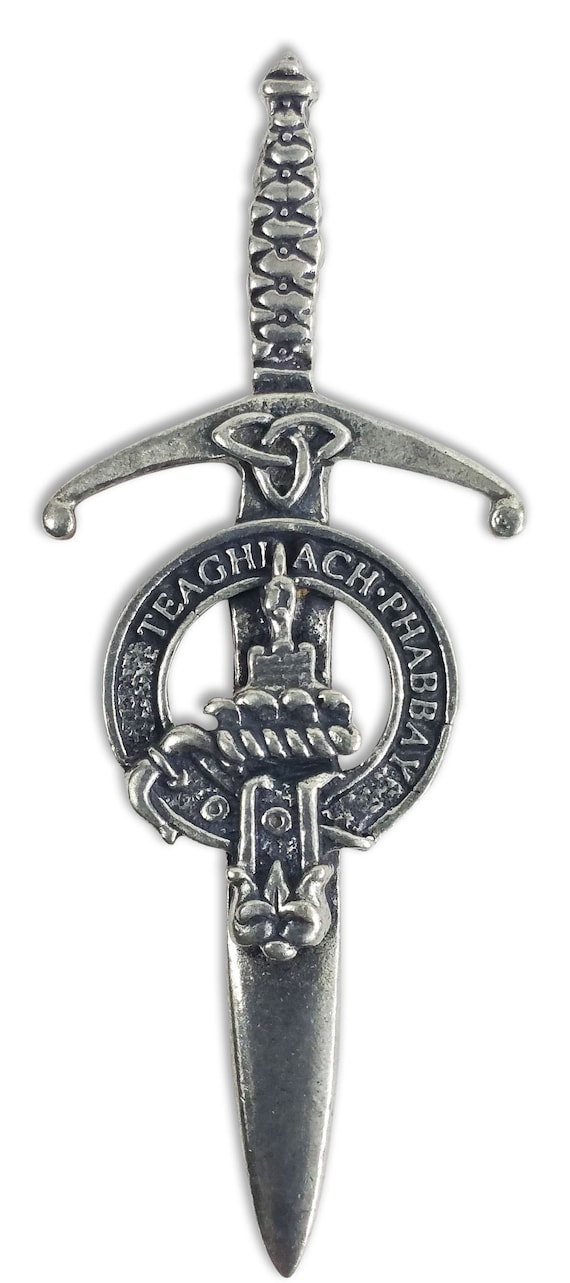 Morrison Clan Crest Kilt Pin Gaelic Themes Kilt Pin Teaghlach