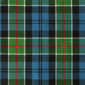 Colquhoun Ancient Tartan – Tissu tartan en laine mélangée maison – Lavable en machine