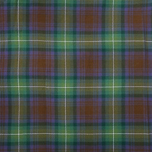 Isle of Skye Tartan - Homespun Wool Blend Tartan Fabric - Machine Washable