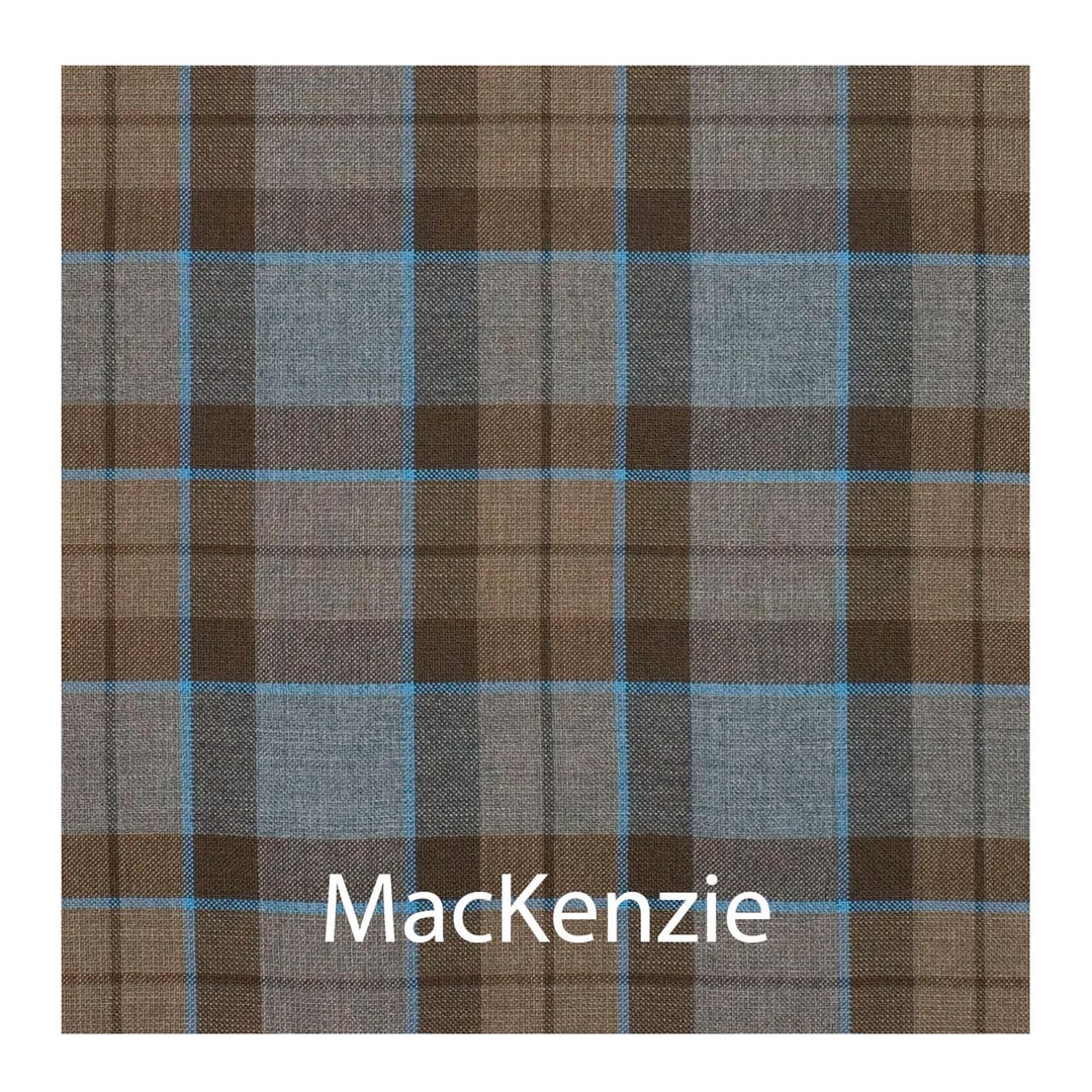 Official OUTLANDER Mackenzie Tartan - Premium Wool Remnants