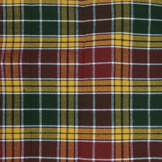 Buchanan plaid fabric sales