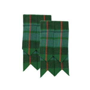 Gunn Ancient Flashes - Homespun Tartan Flashes - Wool Blend Flashes
