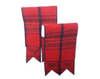 Mac(K)intosh Modern Flashes - Homespun Tartan Flashes - Wool Blend Flashes