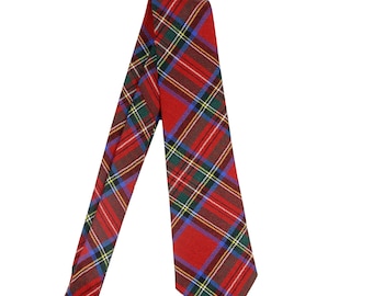 Stewart Royal Tartan Slips - Tillverkad i Skottland - Premiumull - I lager, redo att skickas