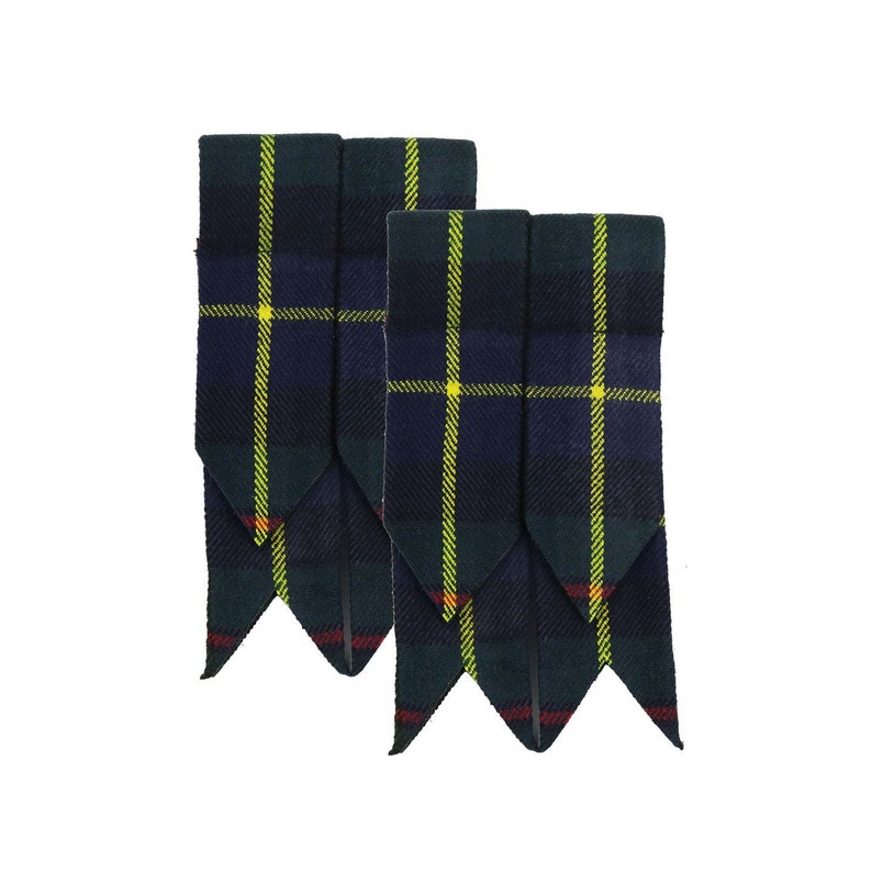MacLeod Hunting (Harris) Moderna blixtar - Hemspunna tartanblixtar - Ullblandade blixtar bild 1