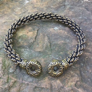 Chieftains Neck Torc - Extra Heavy Braid 16mm - Celtic Braided Necklace - Made in the USA