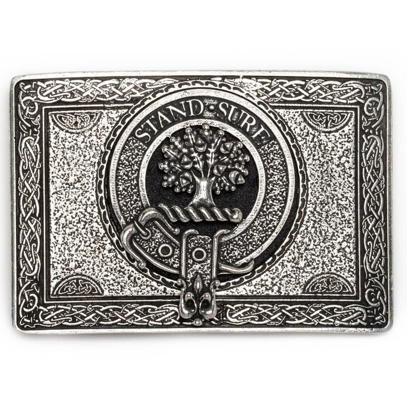Anderson Kilt Belt Buckle Made in Scotland Anderson Clan Crest Buckle