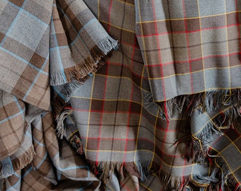 Official OUTLANDER Poly/Viscose Tartan Fabric (Choose OUTLANDER or Fraser)