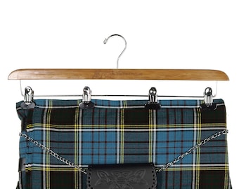 Super Duper Kilt Hanger - Strong, Renewable Bamboo - 20" Long - Designed by The Celtic Croft