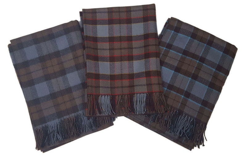 Official OUTLANDER Lambswool Tartan Blanket Made in Scotland Etsy
