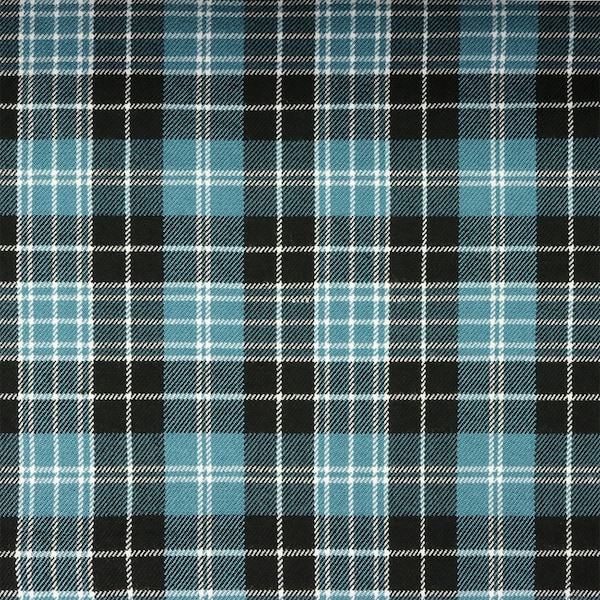 Clark Ancient Tartan REMNANTS - Homespun Wool Blend Tartan Fabric