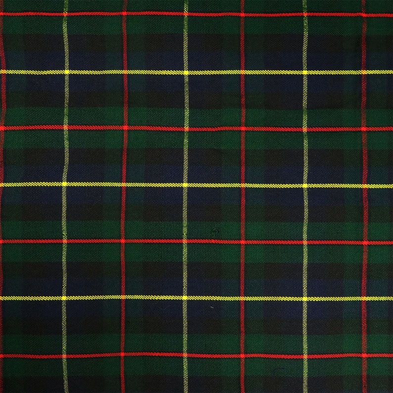 MacLeod Hunting (Harris) Moderna blixtar - Hemspunna tartanblixtar - Ullblandade blixtar bild 2