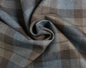 Official OUTLANDER Plaid Fabric - Authentic Premium Wool Tartan Fabric - Woven in Scotland