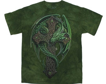 T-shirt Dragon Croix Celtique