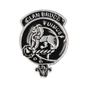 Bruce Clan Crest Pewter Mini Badge/Pin