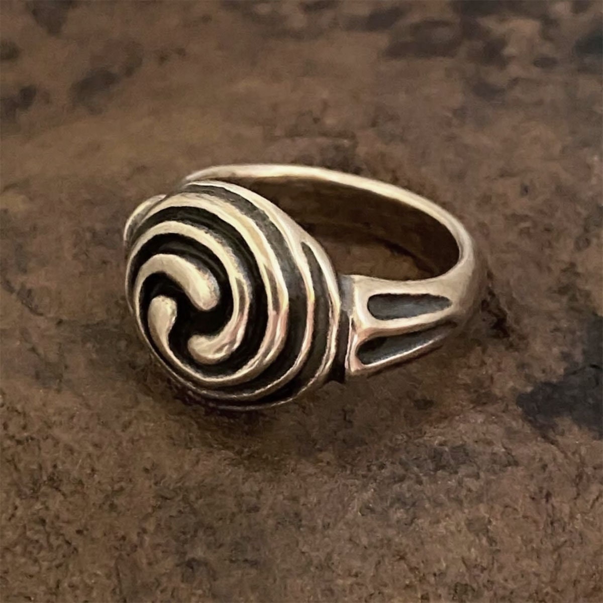Triskele Ring - Bronze or Silver