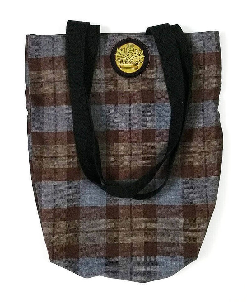 OUTLANDER Tote Bag Premium Wool Tartan Made in the USA From Etsy