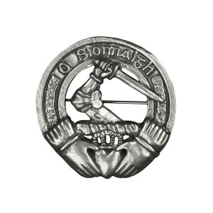 Fox (O&#39;Sionnaigh) Irish Family Crest Cap Badge/Brooch - Made in Scotland