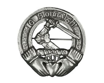 Fox (O'Sionnaigh) Irish Family Crest Cap Badge/Brooch - Made in Scotland
