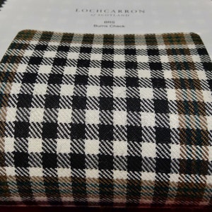 Scottish Plaid Tartan | Light Weight Premium Wool Tartan (Double Width) | Woven in Scotland | Lochcarron | Tartan List A