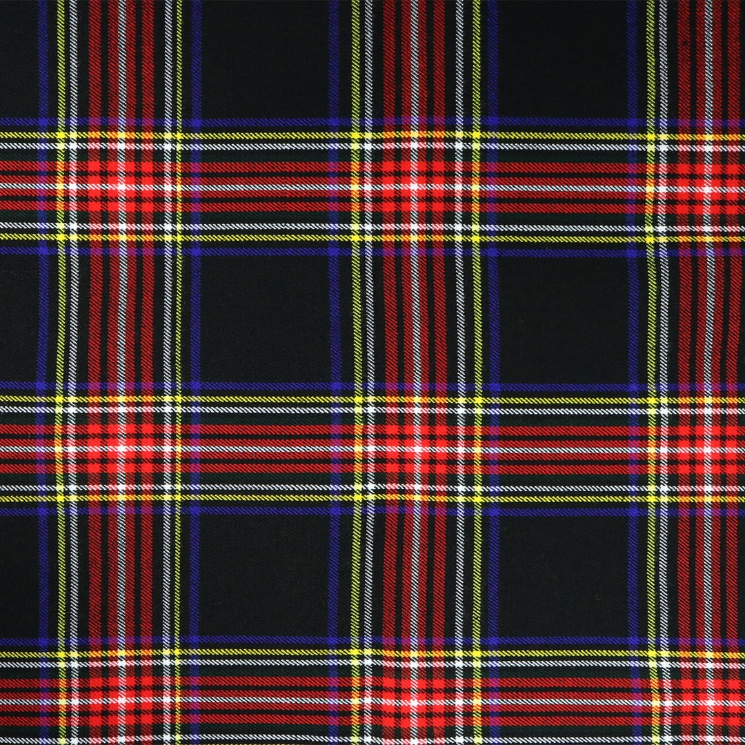 BLACK TARTAN Hundeleine – Schwarz-weiß Kariert, Robust, Passend Zum Geschirr & Bandana, Urban Pup Design