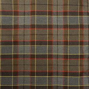 OUTLANDER Fraser Officially Licensed Homespun Wool Blend Tartan Fabric - The Celtic Croft