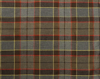 OUTLANDER Fraser Officially Licensed Homespun Wool Blend Tartan Fabric - The Celtic Croft