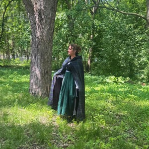 Tartan Cloak M-Y Tartans - Lined  -  Hooded Tartan Cape