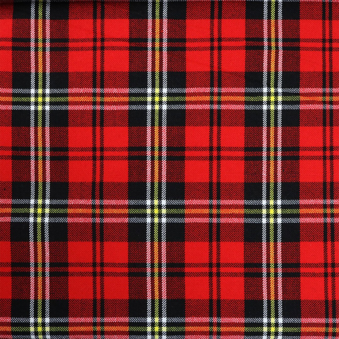 Macpherson of Cluny Modern Homespun Wool-blend Tartan REMNANTS - Etsy